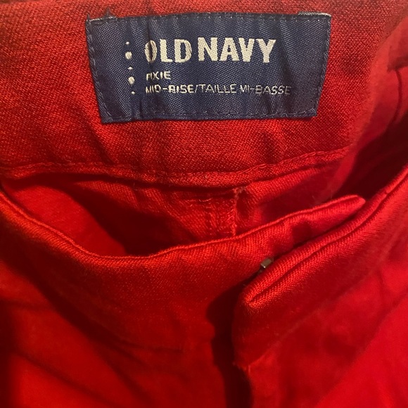 Red Old Navy Pants Size 14 - Picture 2 of 3